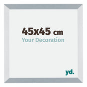 Mura MDF Bilderrahmen 45x45cm Aluminium Geburstet Messe | Yourdecoration.at