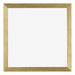 Mura MDF Bilderrahmen 45x45cm Gold Glanz Vorne | Yourdecoration.at