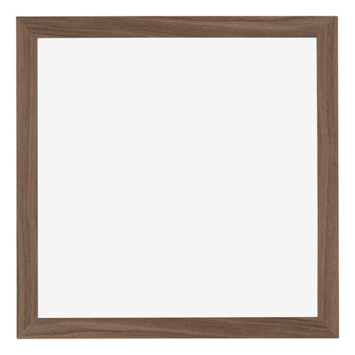 Mura MDF Bilderrahmen 45x45cm Nussbaum Dunkel Vorne | Yourdecoration.at