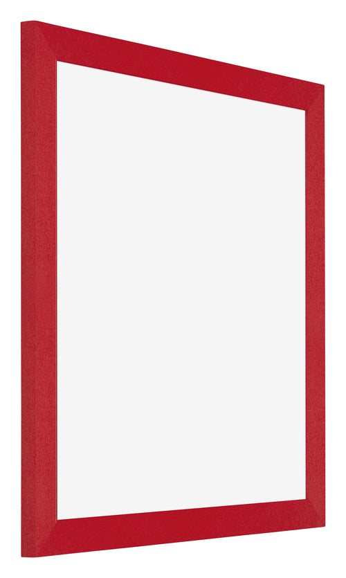 Mura MDF Bilderrahmen 45x45cm Rot Vorne Schrag | Yourdecoration.at