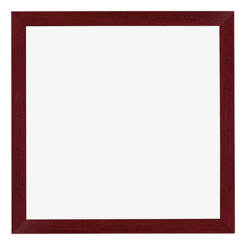 Mura MDF Bilderrahmen 45x45cm Weinrot Gewischt Vorne | Yourdecoration.at