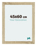 Mura MDF Bilderrahmen 45x60cm Sonoma Eiche Vorne Messe | Yourdecoration.at