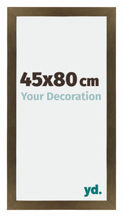 Mura MDF Bilderrahmen 45x80cm Bronze Dekor Vorne Messe | Yourdecoration.at