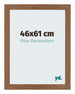 Mura MDF Bilderrahmen 46x61cm Eiche Rustikal Vorne Messe | Yourdecoration.at