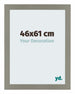 Mura MDF Bilderrahmen 46x61cm Grau Vorne Messe | Yourdecoration.at