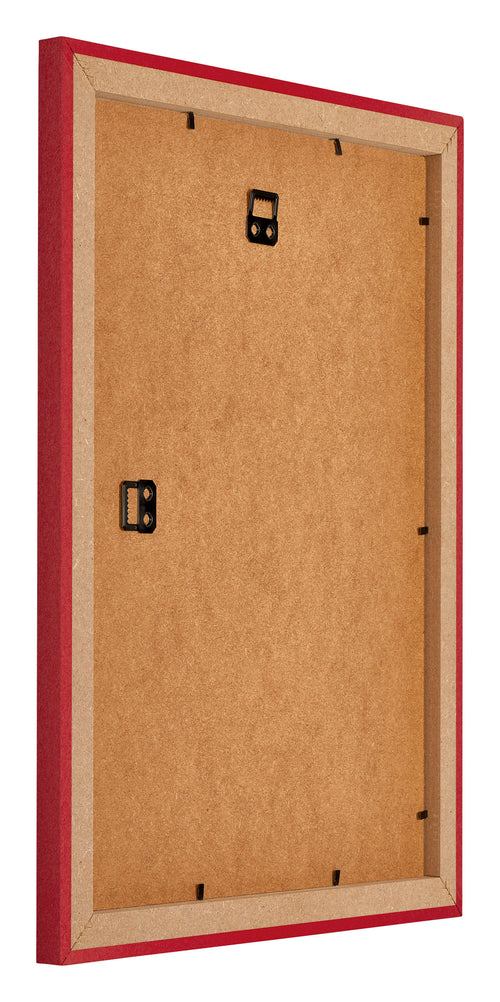 Mura MDF Bilderrahmen 46x61cm Rot Ruckseite Schrag | Yourdecoration.at