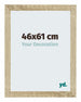 Mura MDF Bilderrahmen 46x61cm Sonoma Eiche Vorne Messe | Yourdecoration.at