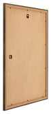 Mura MDF Bilderrahmen 48x67cm Bronze Dekor Ruckseite Schrag | Yourdecoration.at