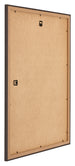 Mura MDF Bilderrahmen 48x67cm Eiche Dunkel Ruckseite Schrag | Yourdecoration.at