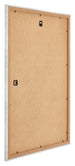 Mura MDF Bilderrahmen 48x67cm Silberglanz Vintage Ruckseite Schrag | Yourdecoration.at