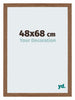 Mura MDF Bilderrahmen 48x68cm Eiche Rustikal Vorne Messe | Yourdecoration.at