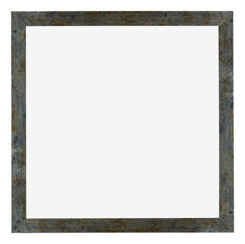 Mura MDF Bilderrahmen 50x50cm Blau Gold Meliert Vorne | Yourdecoration.at