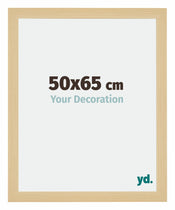 Mura MDF Bilderrahmen 50x65cm Ahorn Dekor Vorne Messe | Yourdecoration.at