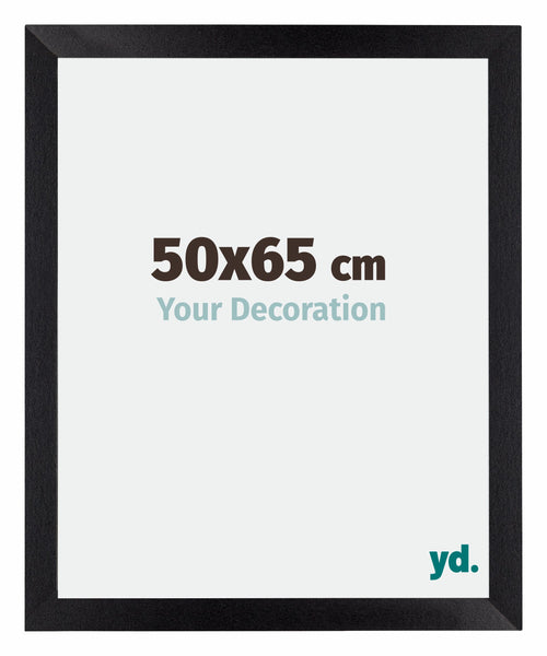 Mura MDF Bilderrahmen 50x65cm Schwarz Matt Vorne Messe | Yourdecoration.at