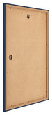 Mura MDF Bilderrahmen 59 4x84cm A1 Dunkelblau Gewischt Rucksteite Schrag | Yourdecoration.at