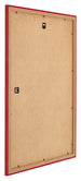 Mura MDF Bilderrahmen 59x84cm Rot Ruckseite Schrag | Yourdecoration.at