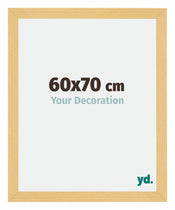 Mura MDF Bilderrahmen 60x70cm Buche Dekor Vorne Messe | Yourdecoration.at