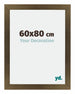 Mura MDF Bilderrahmen 60x80cm Bronze Dekor Vorne Messe | Yourdecoration.at