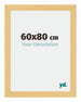 Mura MDF Bilderrahmen 60x80cm Buche Dekor Vorne Messe | Yourdecoration.at