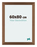 Mura MDF Bilderrahmen 60x80cm Kupfer Dekor Vorne Messe | Yourdecoration.at