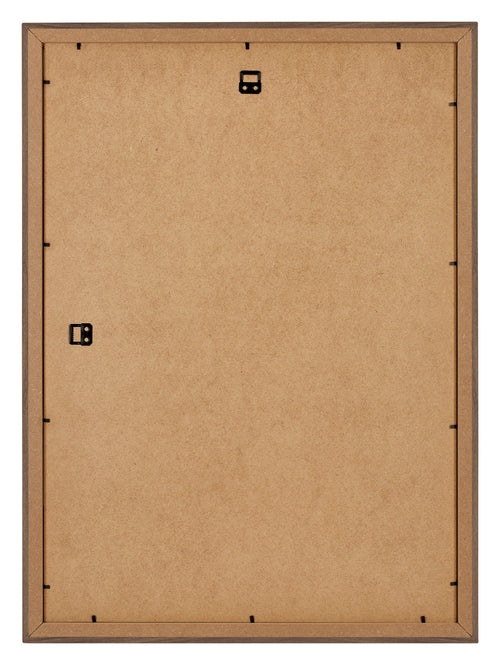 Mura MDF Bilderrahmen 60x84cm Nussbaum Dunkel Rucksteite | Yourdecoration.at