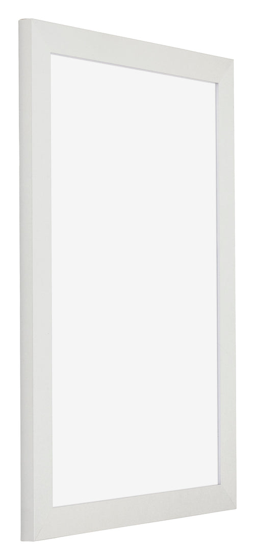 Mura MDF Bilderrahmen 60x85cm Weiss Matt Vorne Schr��g | Yourdecoration.at