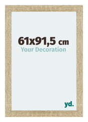 Mura MDF Bilderrahmen 61x91 5cm Sonoma Eiche Vorne Messe | Yourdecoration.at