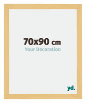 Mura MDF Bilderrahmen 70x90cm Buche Dekor Vorne Messe | Yourdecoration.at