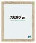 Mura MDF Bilderrahmen 70x90cm Sonoma Eiche Vorne Messe | Yourdecoration.at