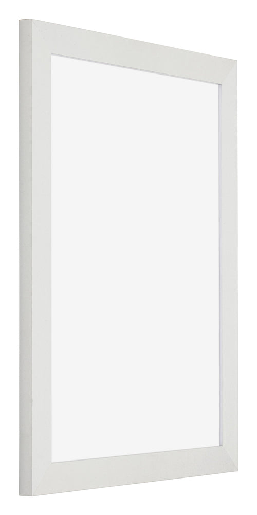 Mura MDF Bilderrahmen 75x98cm Weiss Matt Vorne Schrag | Yourdecoration.at