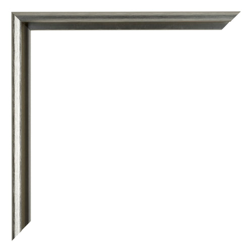 New York Aluminium Bilderrahmen 21x30 Mercury Struktur Detail Ecke | Yourdecoration.at