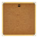 New York Aluminium Bilderrahmen 30x30cm Gold Glanz Rucksteite | Yourdecoration.at