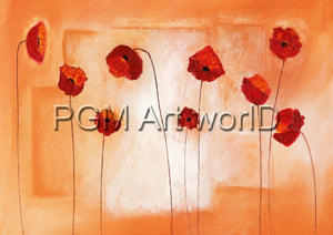 PGM HNE 701M Erika Heinemann Poppy Meeting Kunstdruck 30x21cm | Yourdecoration.at