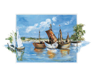 PGM KSR 2063 Katharina Schottler Peaceful Scene Kunstdruck 30x24cm | Yourdecoration.at