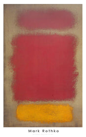 PGM MKR 860 Mark Rothko Untitled 1968 Kunstdruck 635x1015cm | Yourdecoration.at