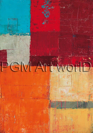 PGM RAB 20 Ralf Bohnenkamp Colored Composition II Kunstdruck 70x100cm | Yourdecoration.at