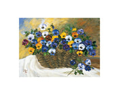 PGM UVW 23 Ute von der Wehl Bunt gemischt Kunstdruck 50x42cm | Yourdecoration.at