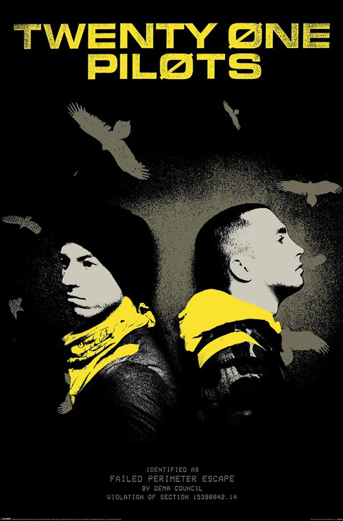 Poster 21 Pilots Trench Vultures 61x91 5cm PP2403419 | Yourdecoration.at