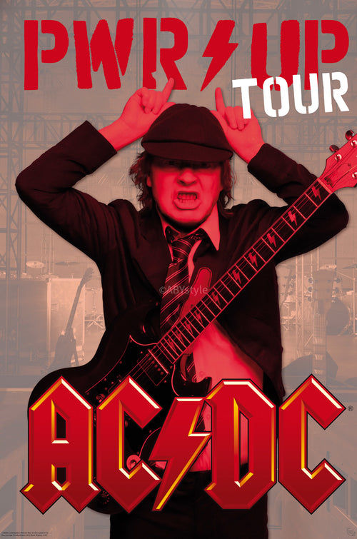 Poster Acdc Pwr Up Tour 61x91 5cm GBYDCO675 | Yourdecoration.at