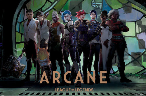 Poster Arcane Characters In Zaun Arcade 61x91 5cm PP2401784 | Yourdecoration.at