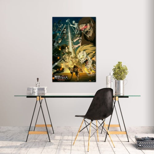 Poster Attack On Titan Paradis Vs Marley 61x91 5cm Grupo Erik GPE5832 Sfeer | Yourdecoration.at