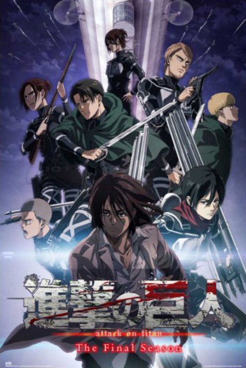 Poster Attack On Titan The Final Season 61x91 5cm Grupo Erik GPE5833 | Yourdecoration.at