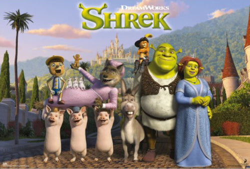 Poster Dreamworks Shrek 91 5x61cm Grupo Erik GPE5904 | Yourdecoration.at