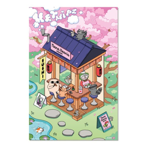 Poster Ketnipz Sushi 61x91 5cm Grupo Erik GPE5931 | Yourdecoration.at