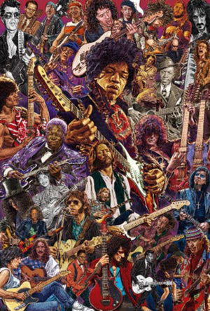 Poster Legendary Guitarists 61x91.5cm Grupo Erik GPE5841 | Yourdecoration.at