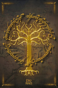 Poster Lord Of The Rings White Tree 61x91 5cm Abystyle GBYDCO655 | Yourdecoration.at