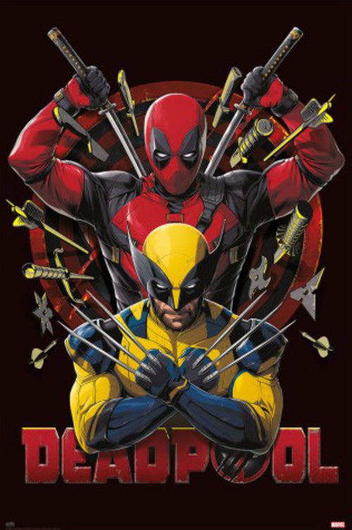 Poster Marvel Deadpool Wolverine 2 61x91 5cm Grupo Erik GPE5846 | Yourdecoration.at