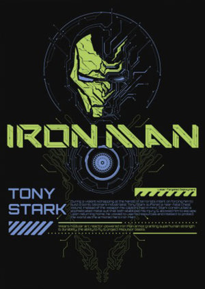 Poster Marvel Iron Man Glow In The Dark 61x91 5cm Grupo Erik GPEPR007 Glow In The Dark | Yourdecoration.at