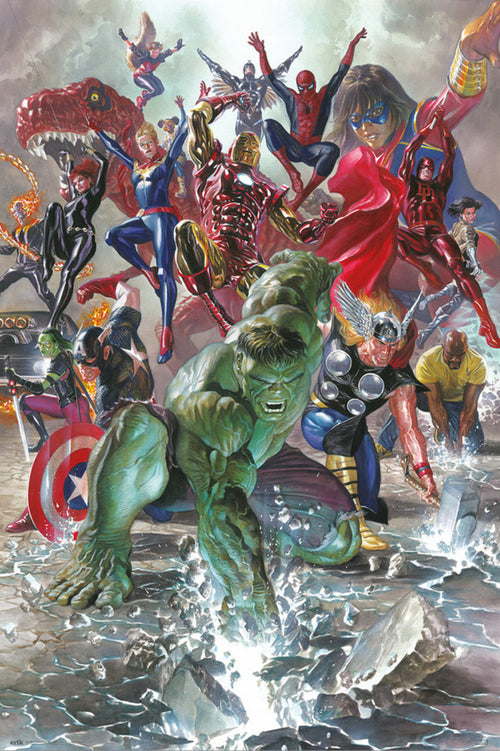 Poster Marvel Los Vengadores Marvel Legacy 61x91 5cm Grupo Erik GPE5788 | Yourdecoration.at