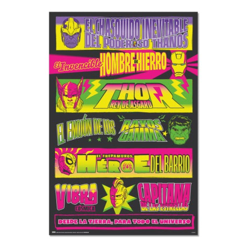 Poster Marvel Wrestling 61x91 5cm Grupo Erik GPE5947 | Yourdecoration.at